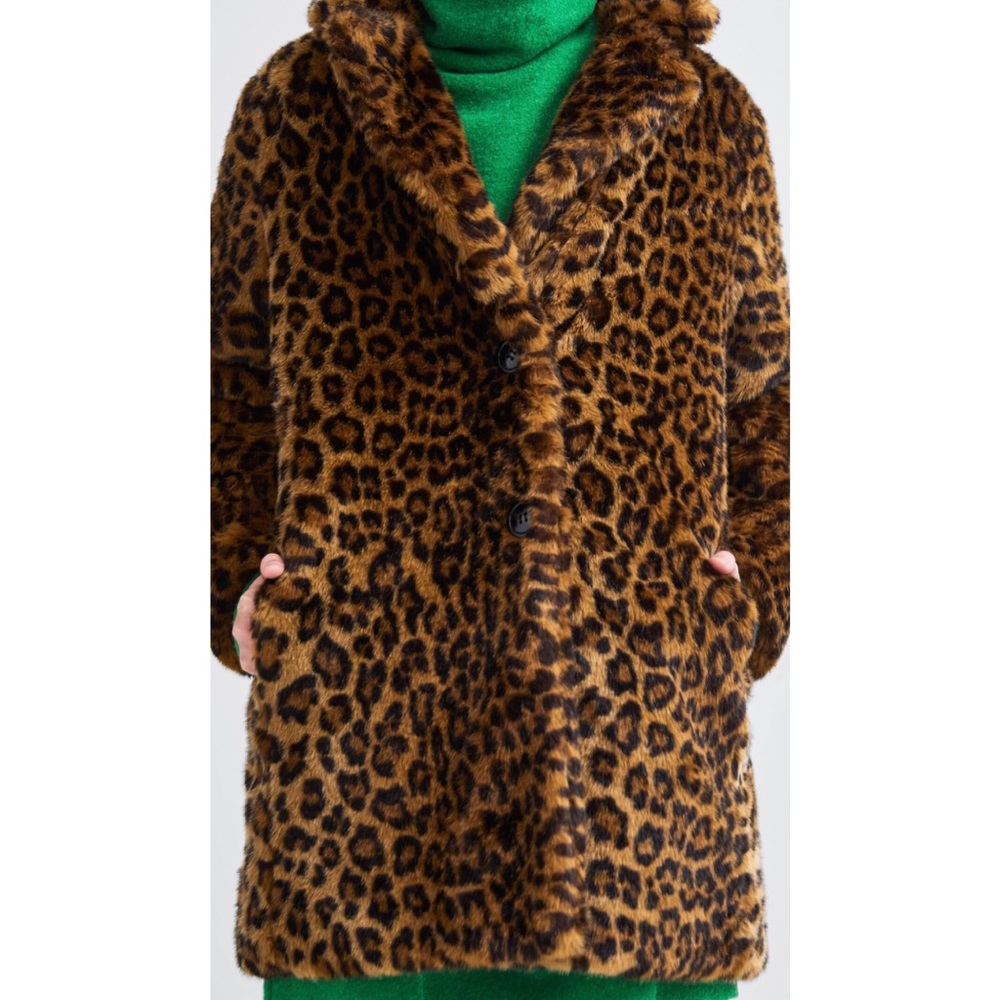 SOLD OUT XL Zara Trafaluc Leopard Coat